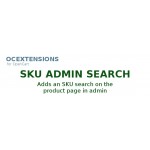 SKU admin search	